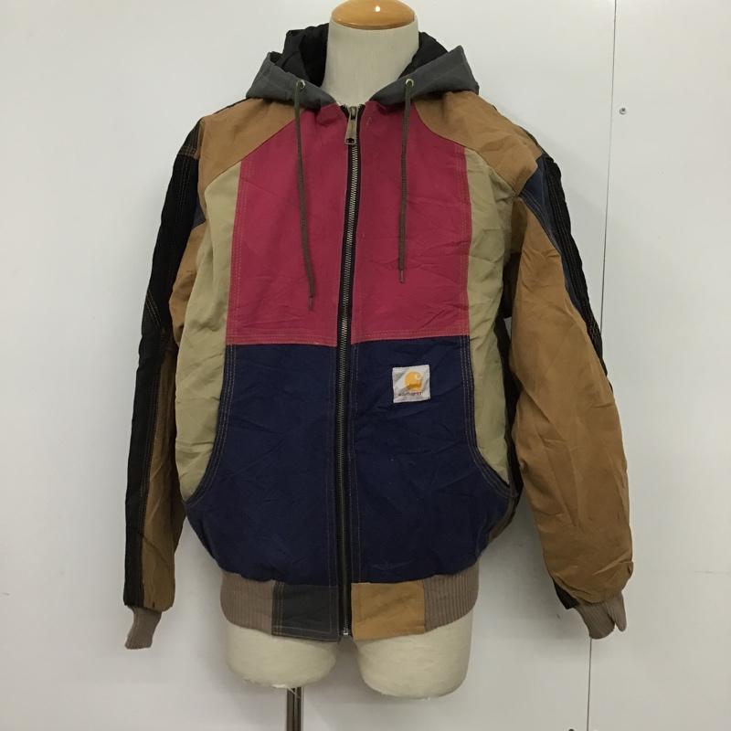 カーハート Carhartt ジャケット、上着 ジャケット、ブレザー マウンテンパーカー ロゴ、文字 マルチカラー / マルチカラー / メンズ USED 古着 中古 10087707