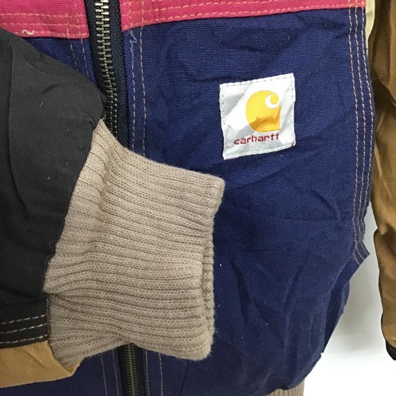 カーハート Carhartt ジャケット、上着 ジャケット、ブレザー マウンテンパーカー ロゴ、文字 マルチカラー / マルチカラー / メンズ USED 古着 中古 10087707