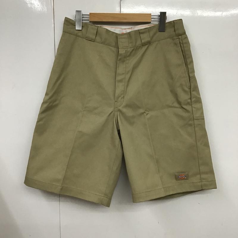 ディッキーズ Dickies パンツ ショートパンツ 11-25-1816-995-20-20 ビームス別注 L 無地 ベージュ / ベージュ / メンズ USED 古着 中古 10087755