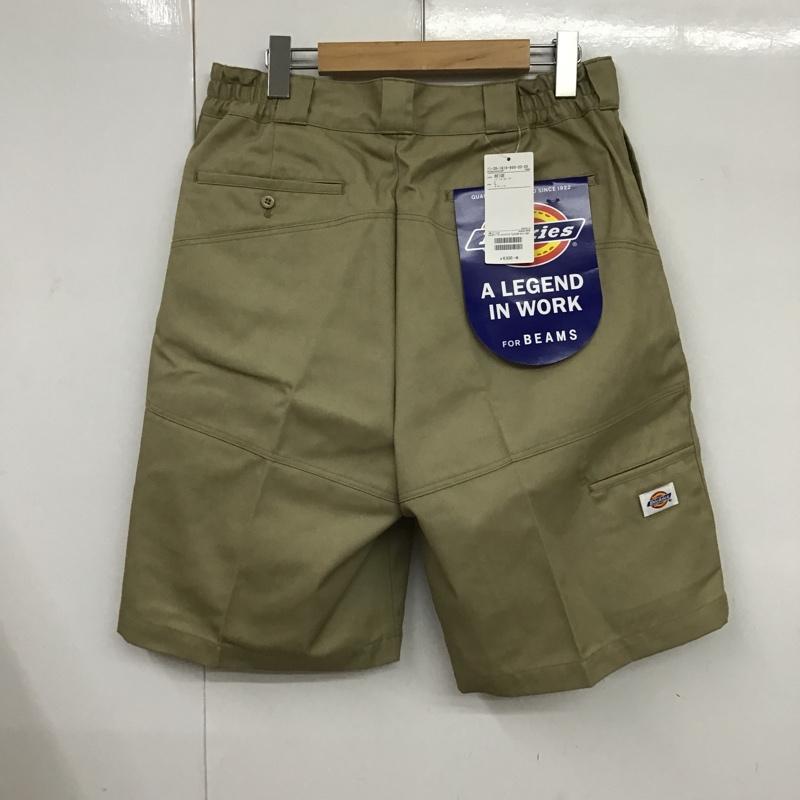 ディッキーズ Dickies パンツ ショートパンツ 11-25-1816-995-20-20 ビームス別注 L 無地 ベージュ / ベージュ / メンズ USED 古着 中古 10087755