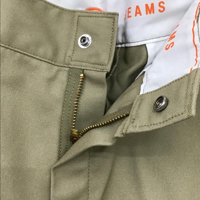 ディッキーズ Dickies パンツ ショートパンツ 11-25-1816-995-20-20 ビームス別注 L 無地 ベージュ / ベージュ / メンズ USED 古着 中古 10087755