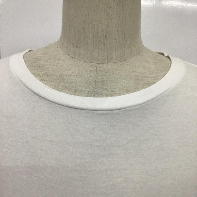 ユニフォームエクスペリメント uniform experiment Tシャツ 長袖 UE-189078 4 ロゴ、文字 白 / ホワイト / メンズ USED 古着 中古 10087782