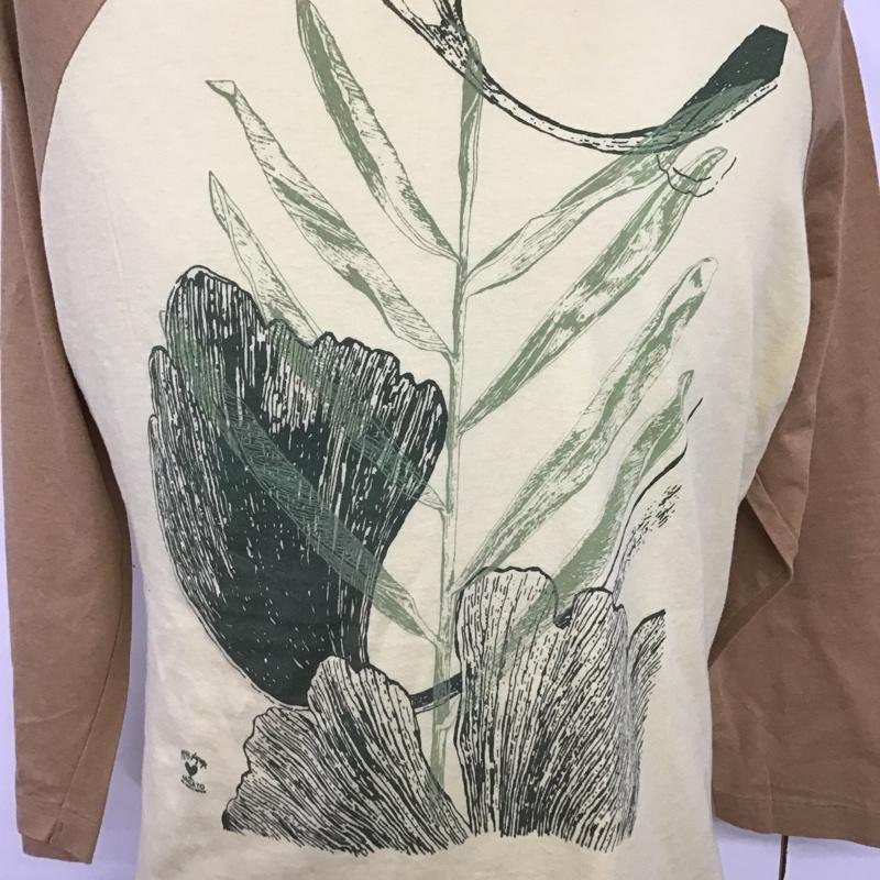 ハリウッドランチマーケット HRMARKET Tシャツ 長袖 ラグラン 3 ベージュ / ベージュ / X 黄 / イエロー / メンズ USED 古着 中古 10087827
