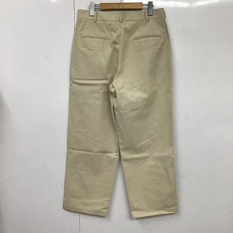 シングレス Thingless パンツ スラックス L 無地 アイボリー / アイボリー / メンズ USED 古着 中古 10087973