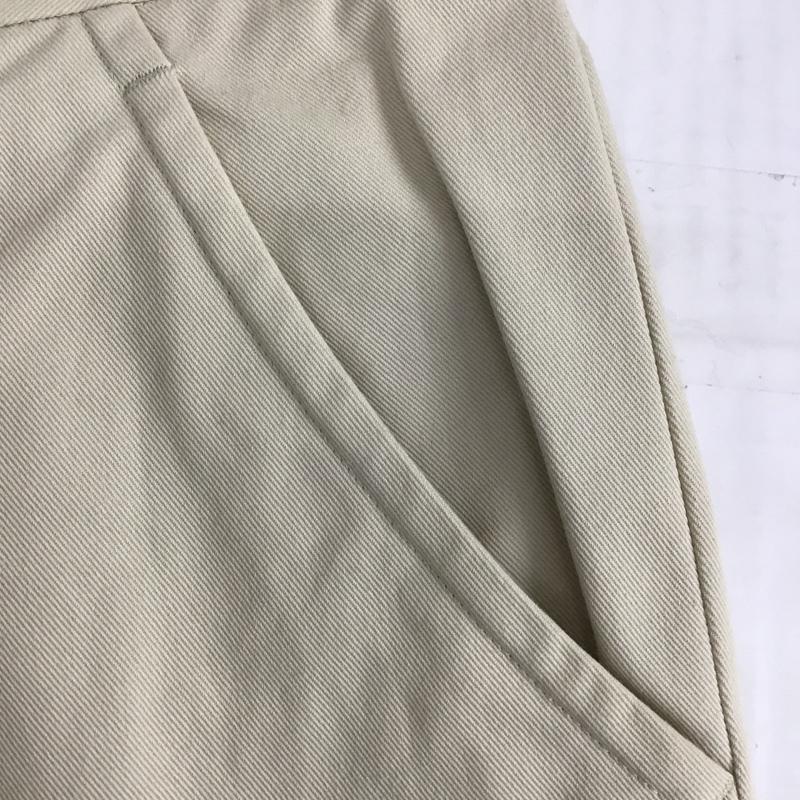 シングレス Thingless パンツ スラックス L 無地 アイボリー / アイボリー / メンズ USED 古着 中古 10087973