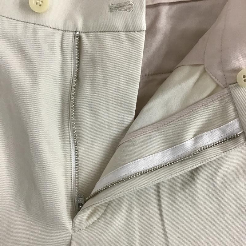 シングレス Thingless パンツ スラックス L 無地 アイボリー / アイボリー / メンズ USED 古着 中古 10087973