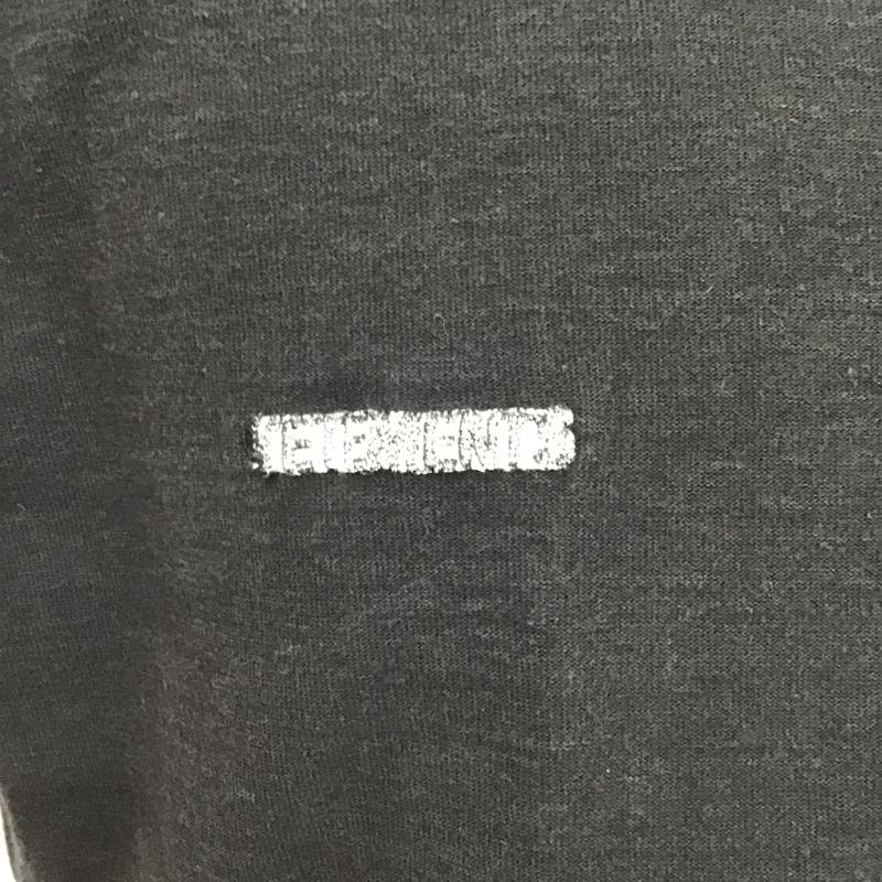 ヴェットモン VETEMENT Tシャツ 半袖 S 無地 黒 / ブラック / メンズ USED 古着 中古 10087974
