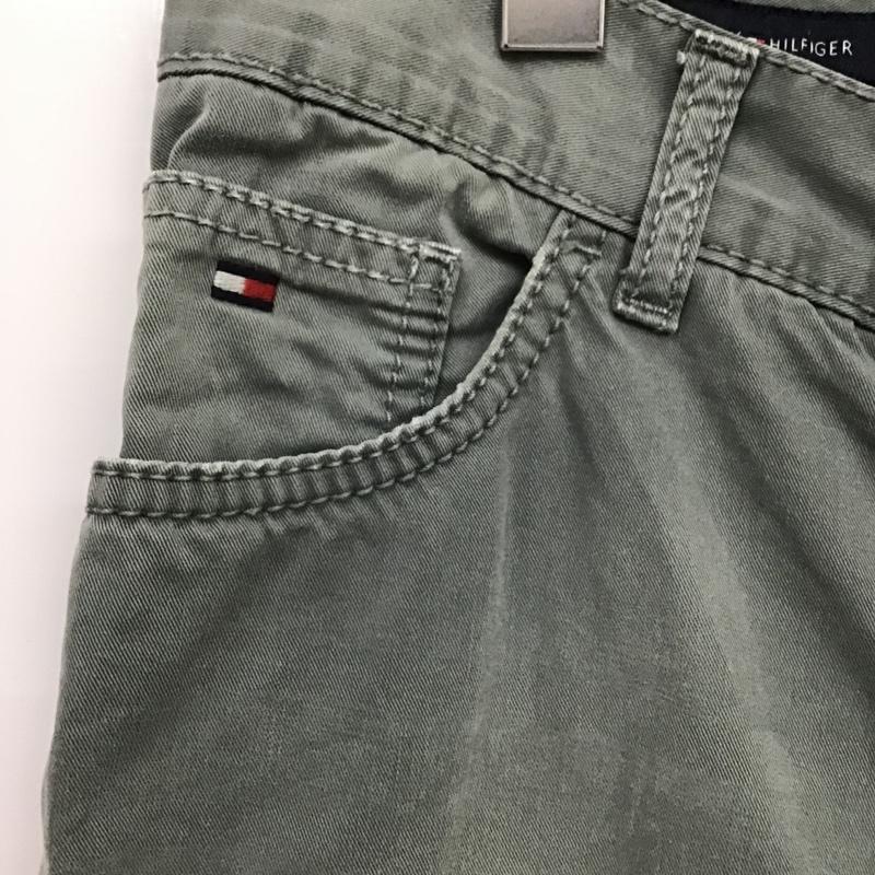 トミーヒルフィガー TOMMY HILFIGER パンツ スラックス 34インチ 無地 マルチカラー / マルチカラー / メンズ USED 古着 中古 10088006