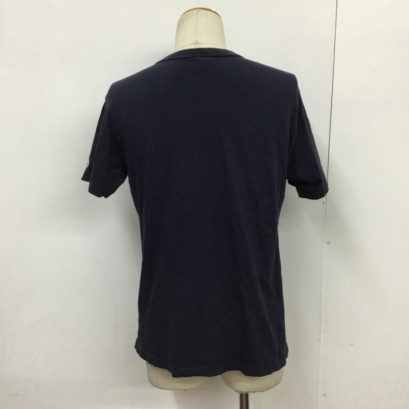 チャンピオン Campion Tシャツ 半袖 M 無地 紺 / ネイビー / メンズ USED 古着 中古 10088118