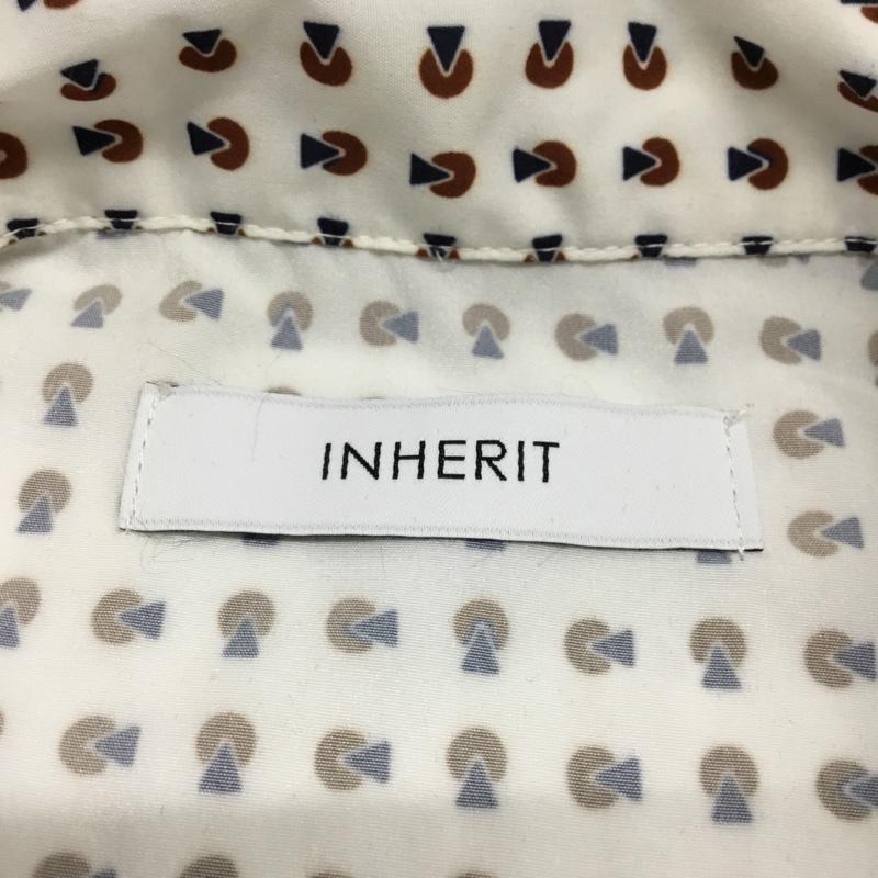 インヘリット INHERIT シャツ、ブラウス 半袖 L 総柄 マルチカラー / マルチカラー / メンズ USED 古着 中古 10088120