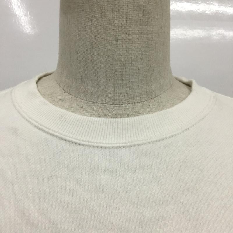 チャンピオン Campion トレーナー 長袖 M 無地 白 / ホワイト / メンズ USED 古着 中古 10088121