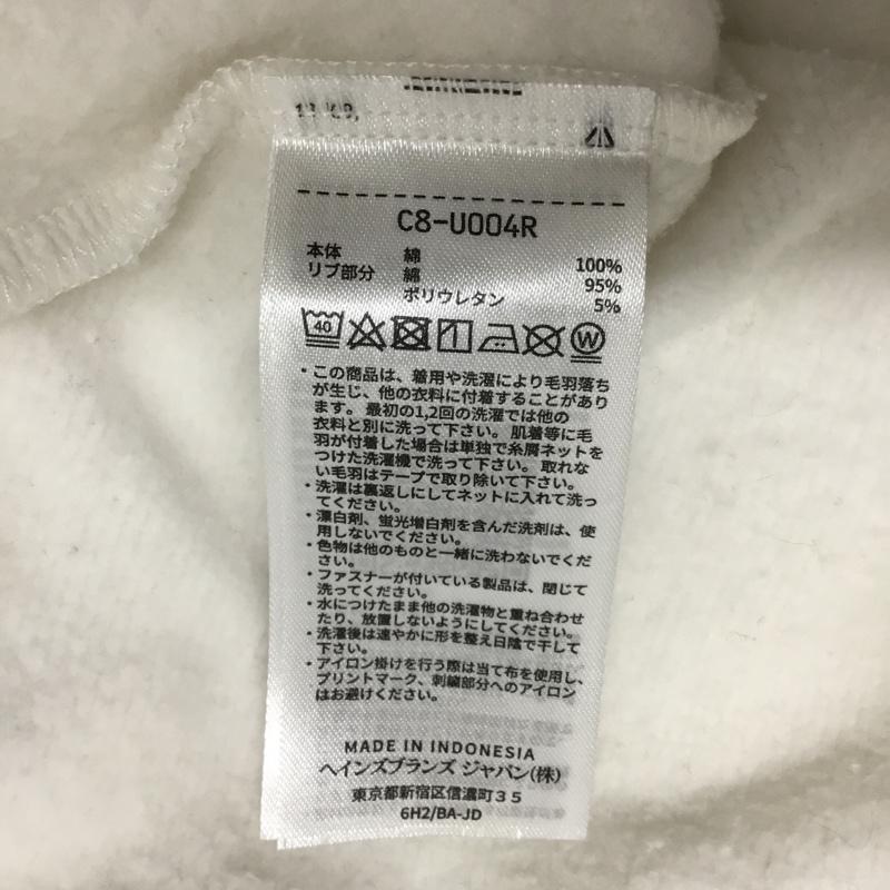 チャンピオン Campion トレーナー 長袖 M 無地 白 / ホワイト / メンズ USED 古着 中古 10088121