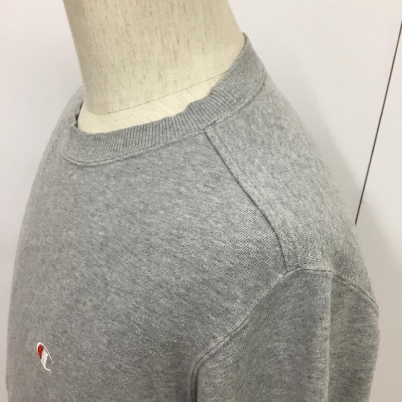 チャンピオン Campion トレーナー 長袖 M 無地 灰 / グレー / メンズ USED 古着 中古 10088122