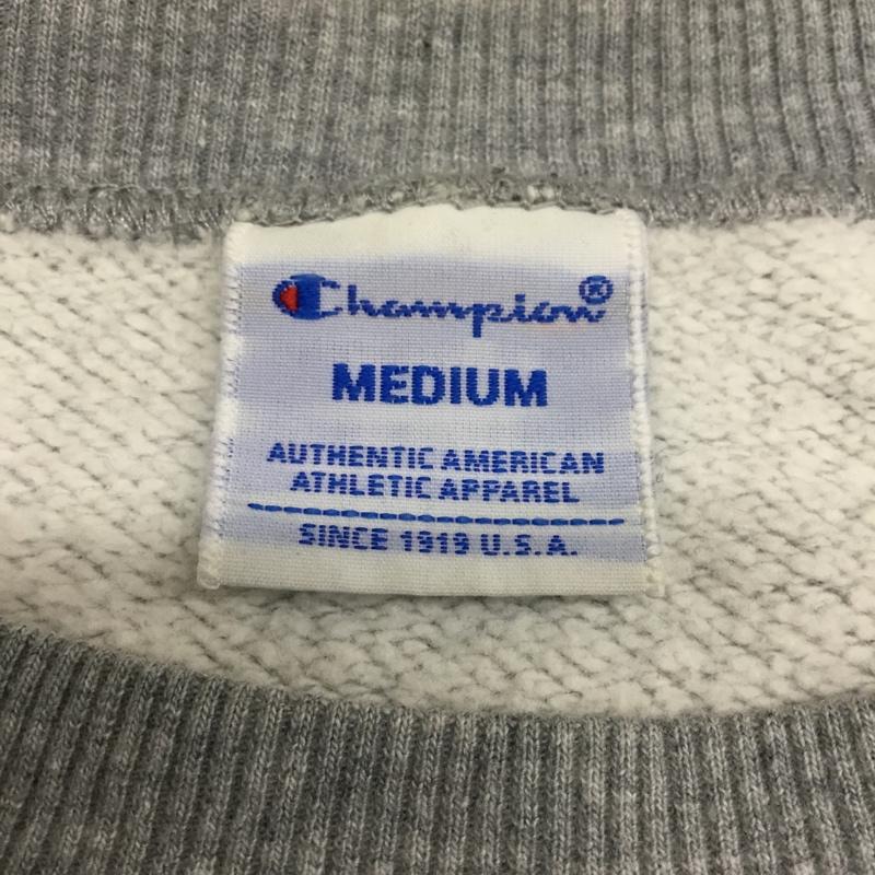 チャンピオン Campion トレーナー 長袖 M 無地 灰 / グレー / メンズ USED 古着 中古 10088122