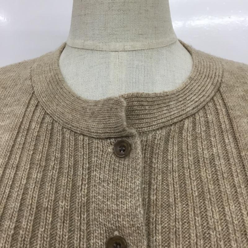 ローリーズファーム LOWRYS FARM ベスト ベスト LF620202TS ニットベスト FREE 無地 ベージュ / ベージュ / レディース USED 古着 中古 10088125