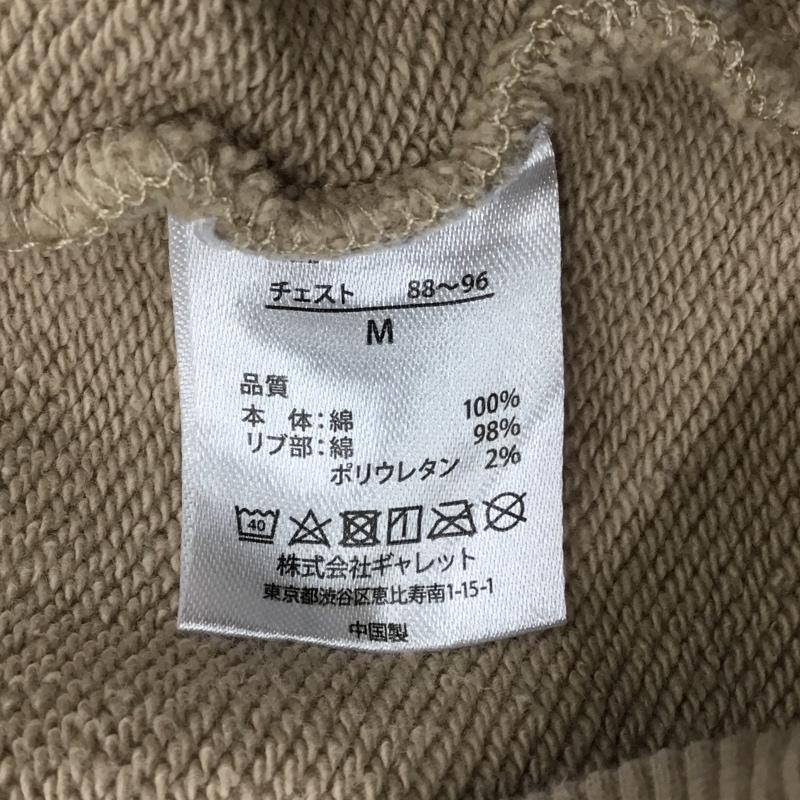 フルーツオブザルーム FRUIT OF THE LOOM パーカー 長袖 フーディ M 無地 ベージュ / ベージュ / レディース USED 古着 中古 10088134