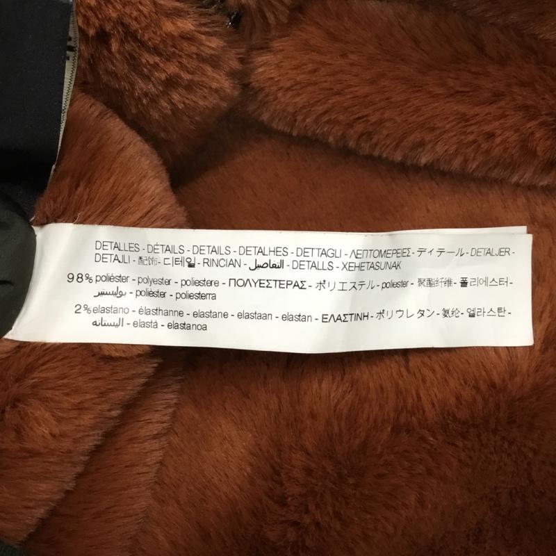 ザラ ZARA ジャケット、上着 ジャンパー、ブルゾン リバーシブル S 無地 カーキ / カーキ / X 茶 / ブラウン / レディース USED 古着 中古 10088142