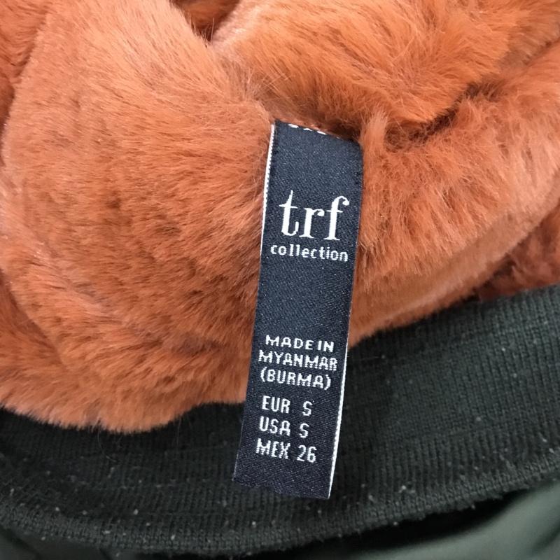 ザラ ZARA ジャケット、上着 ジャンパー、ブルゾン リバーシブル S 無地 カーキ / カーキ / X 茶 / ブラウン / レディース USED 古着 中古 10088142