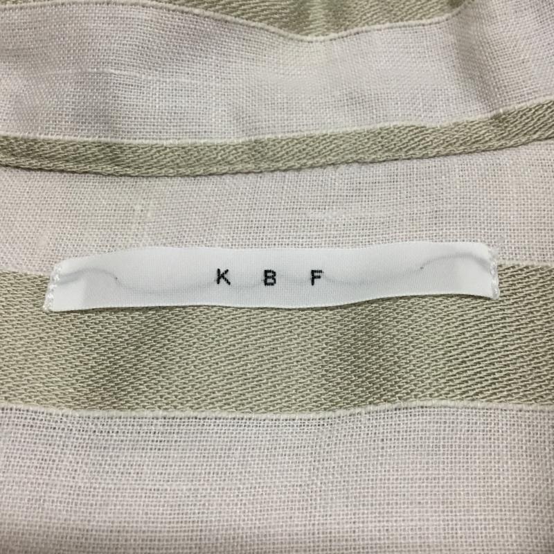 ケービーエフ KBF シャツ、ブラウス 半袖 KB05-23S170 ストライプ マルチカラー / マルチカラー / レディース USED 古着 中古 10088145
