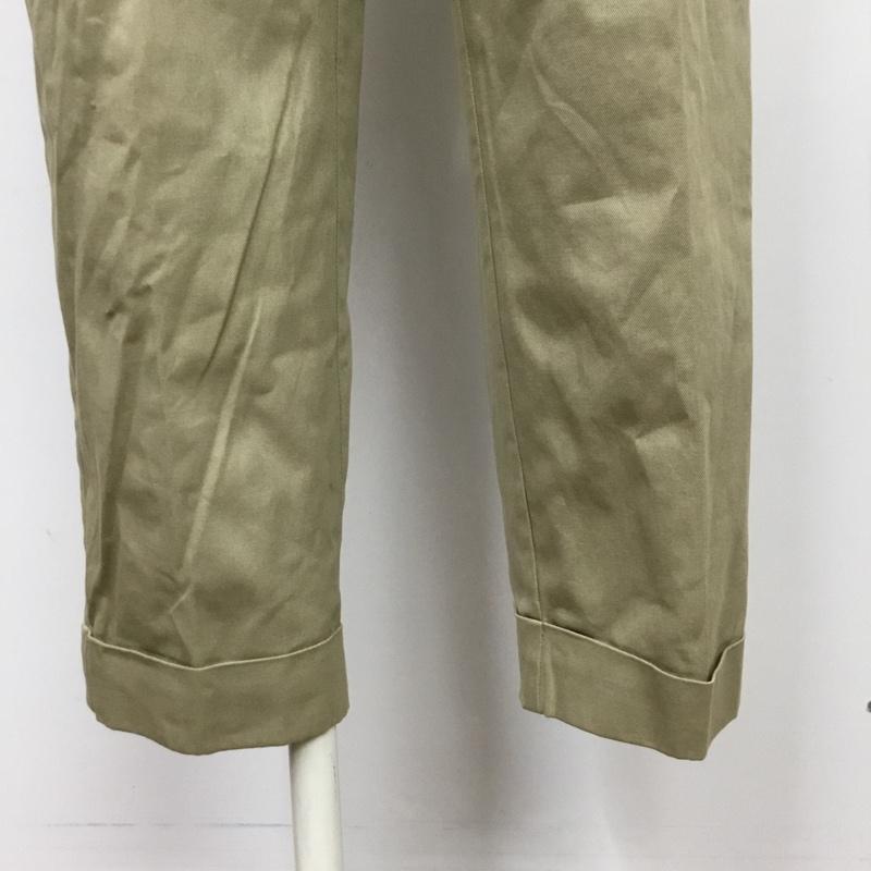 ケービーエフ KBF パンツ スラックス 無地 ベージュ / ベージュ / レディース USED 古着 中古 10088152