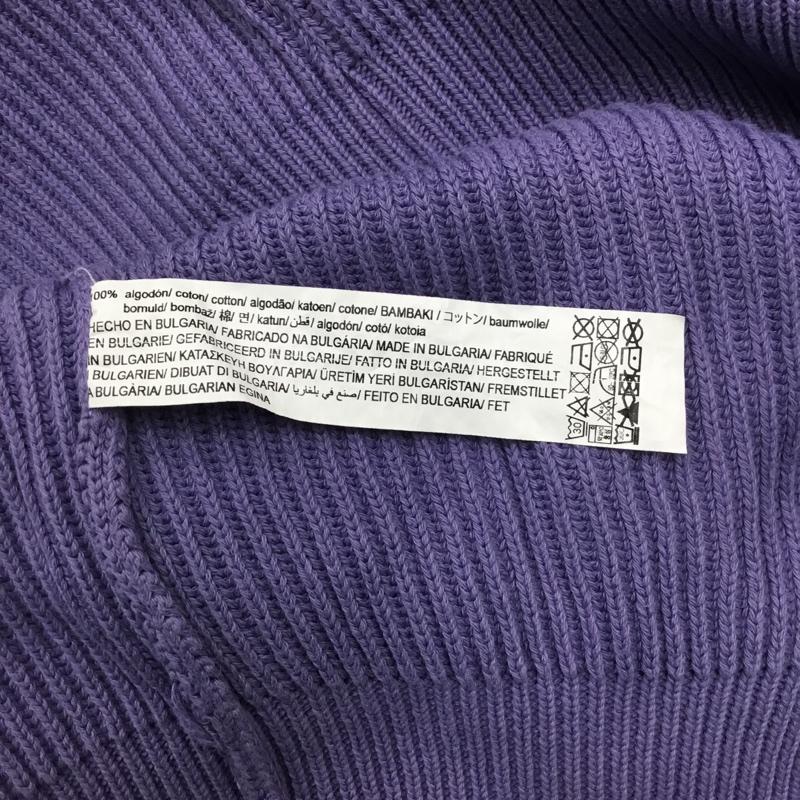 ザラ ZARA ベスト ベスト ニットベスト L 無地 紫 / パープル / レディース USED 古着 中古 10088160