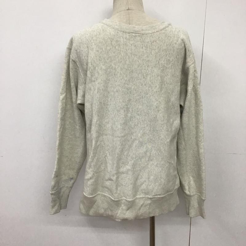 チャンピオン Campion トレーナー 長袖 スウェット XL 無地 灰 / グレー / メンズ USED 古着 中古 10088268