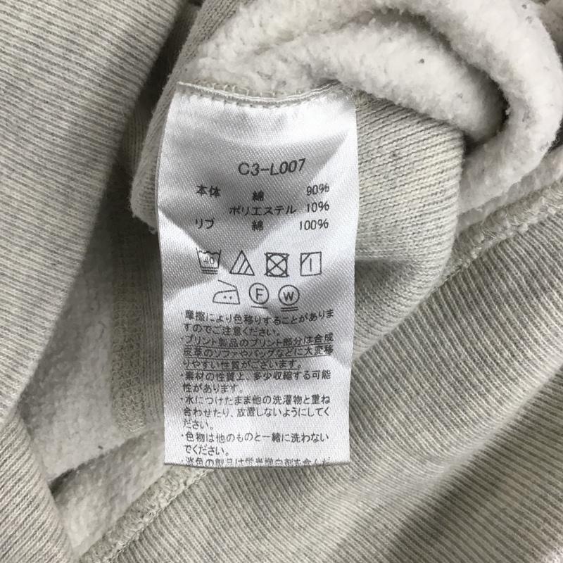 チャンピオン Campion トレーナー 長袖 スウェット XL 無地 灰 / グレー / メンズ USED 古着 中古 10088268