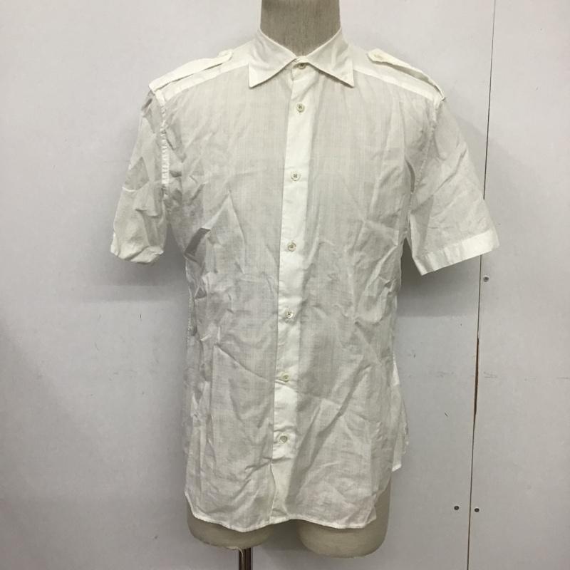 ポールスミス Paul Smith シャツ、ブラウス 半袖 M 無地 白 / ホワイト / メンズ USED 古着 中古 10088307