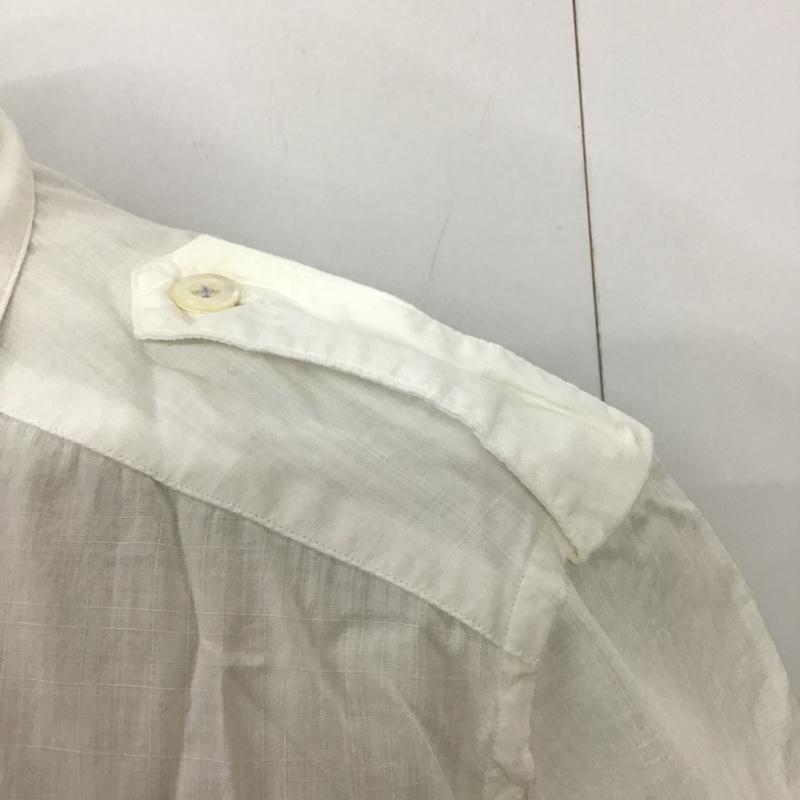 ポールスミス Paul Smith シャツ、ブラウス 半袖 M 無地 白 / ホワイト / メンズ USED 古着 中古 10088307