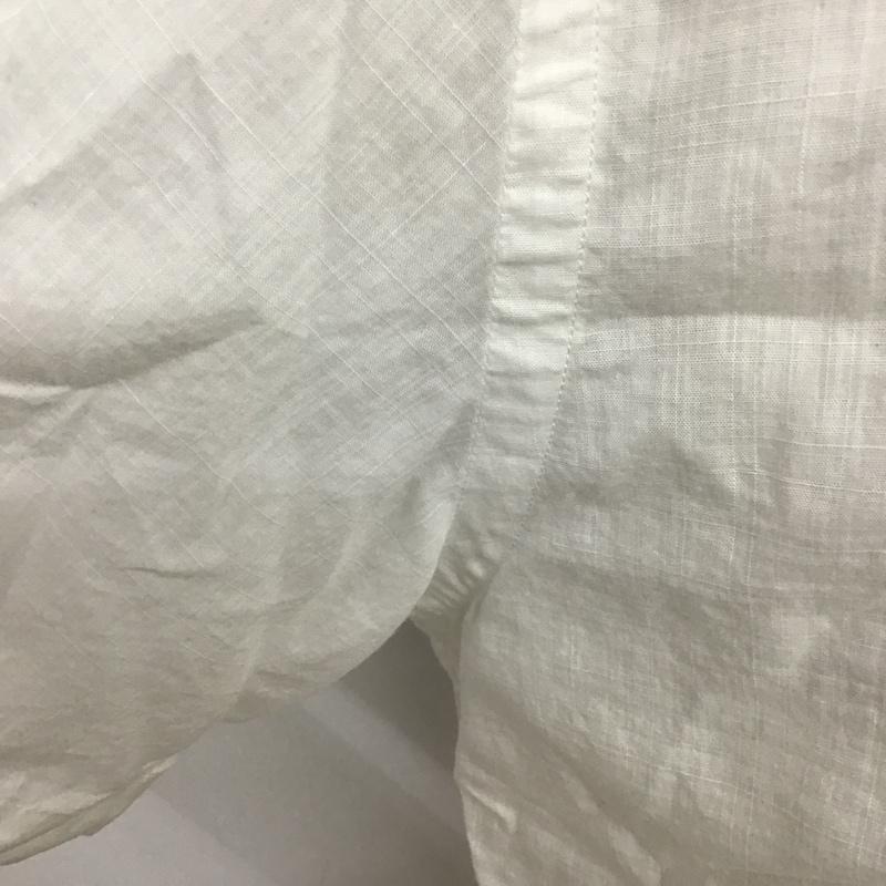 ポールスミス Paul Smith シャツ、ブラウス 半袖 M 無地 白 / ホワイト / メンズ USED 古着 中古 10088307