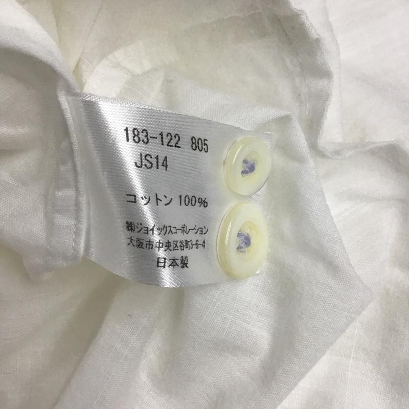 ポールスミス Paul Smith シャツ、ブラウス 半袖 M 無地 白 / ホワイト / メンズ USED 古着 中古 10088307