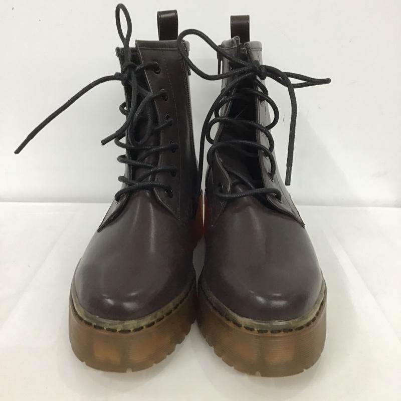 ローリーズファーム LOWRYS FARM ブーツ 一般 L 無地 茶 / ブラウン / レディース USED 古着 中古 10088311