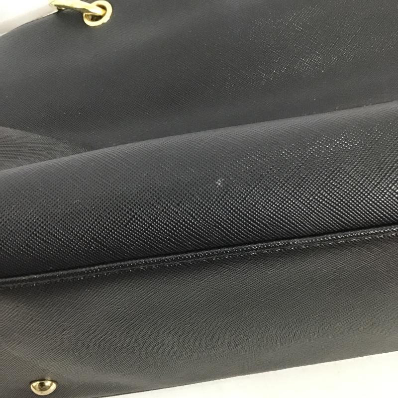 アンドシュエット & chouette ハンドバッグ ハンドバッグ ロゴ、文字 黒 / ブラック / レディース USED 古着 中古 10088315