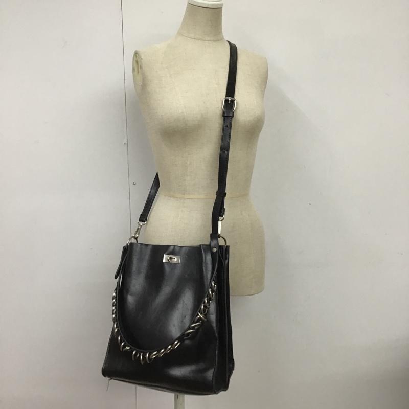 ザラウーマン ZARA WOMAN ショルダーバッグ ショルダーバッグ 無地 黒 / ブラック / レディース USED 古着 中古 10088316