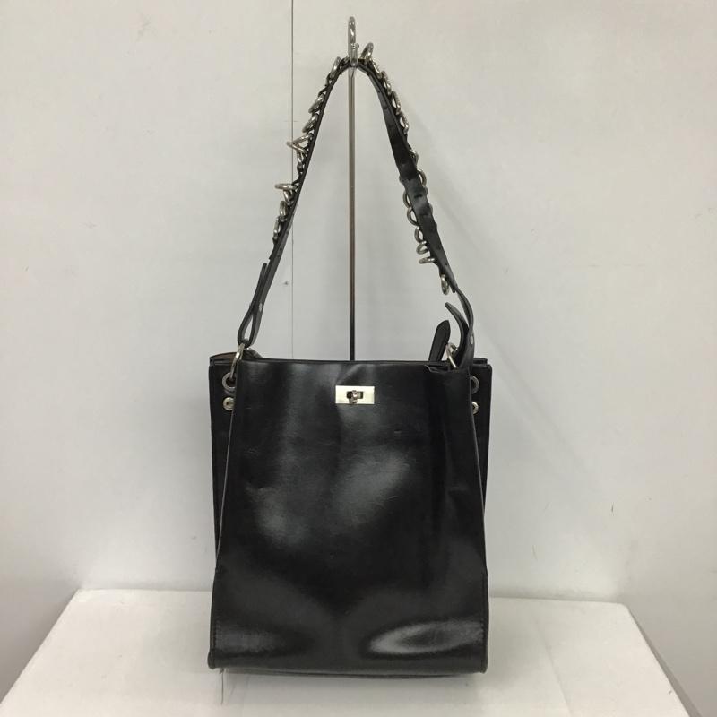 ザラウーマン ZARA WOMAN ショルダーバッグ ショルダーバッグ 無地 黒 / ブラック / レディース USED 古着 中古 10088316