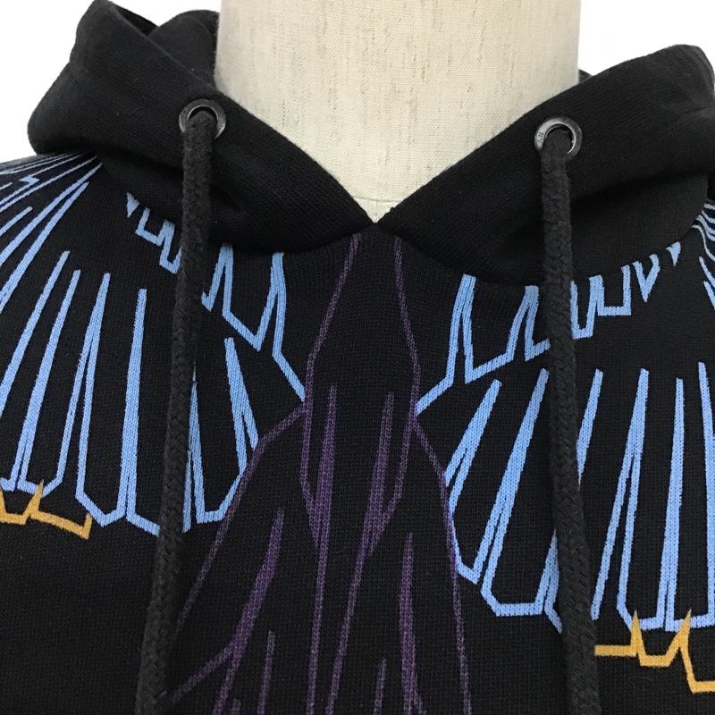 マルセロ・バーロン MARCELO BURLON パーカー 長袖 XS 無地 黒 / ブラック / メンズ USED 古着 中古 10088325