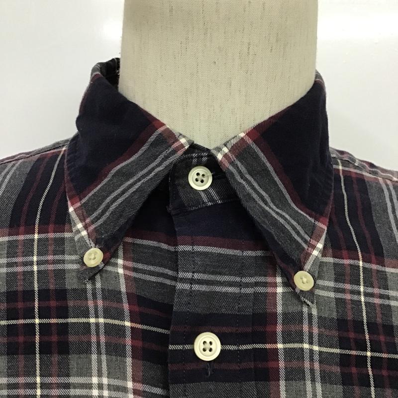 ノーティカ NAUTICA シャツ、ブラウス 長袖 ボタンダウンシャツ M チェック マルチカラー / マルチカラー / メンズ USED 古着 中古 10088330