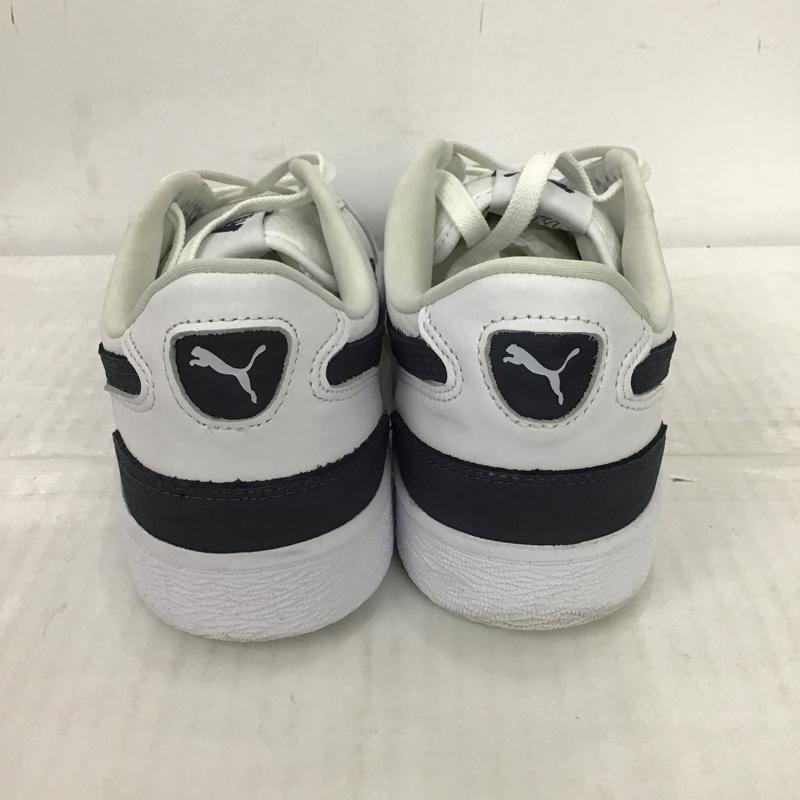 プーマ PUMA スニーカー スニーカー 387288-02 RALPH SAMPSON X HUSSLE WAY 27.5cm 箱有 27.5cm ワンポイント 白 / ホワイト / X 紺 / ネイビー / メンズ USED 古着 中古 10088381
