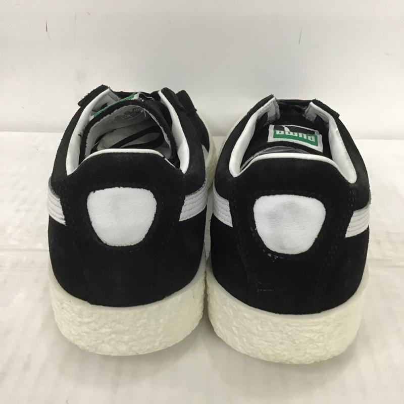 プーマ PUMA スニーカー スニーカー 383406-02 MUENSTER CLASSIC 27.5cm 箱有 27.5cm ロゴ、文字 黒 / ブラック / X 白 / ホワイト / メンズ USED 古着 中古 10088394
