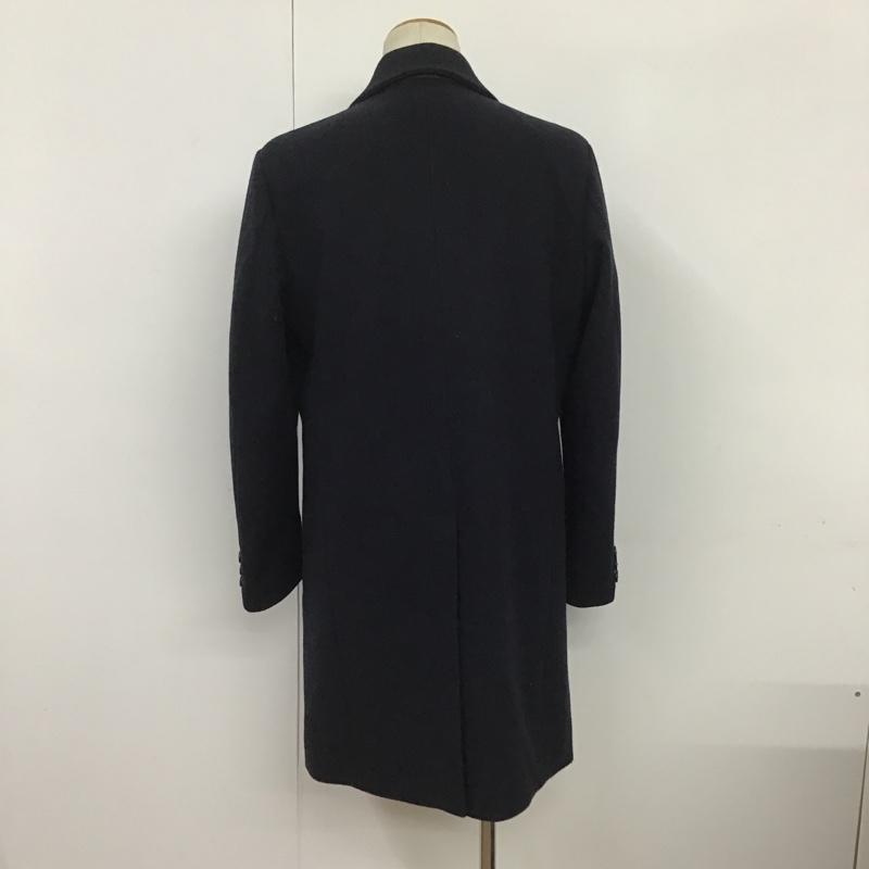 グローバルワーク GLOBAL WORK コート コート一般 M 無地 紺 / ネイビー / メンズ USED 古着 中古 10088467