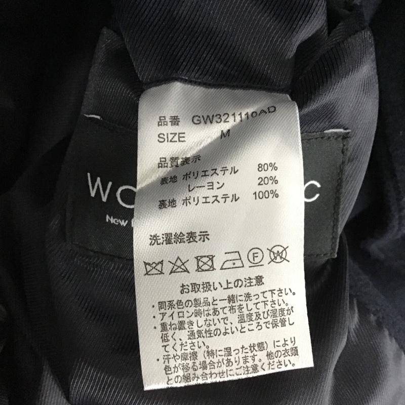 グローバルワーク GLOBAL WORK コート コート一般 M 無地 紺 / ネイビー / メンズ USED 古着 中古 10088467