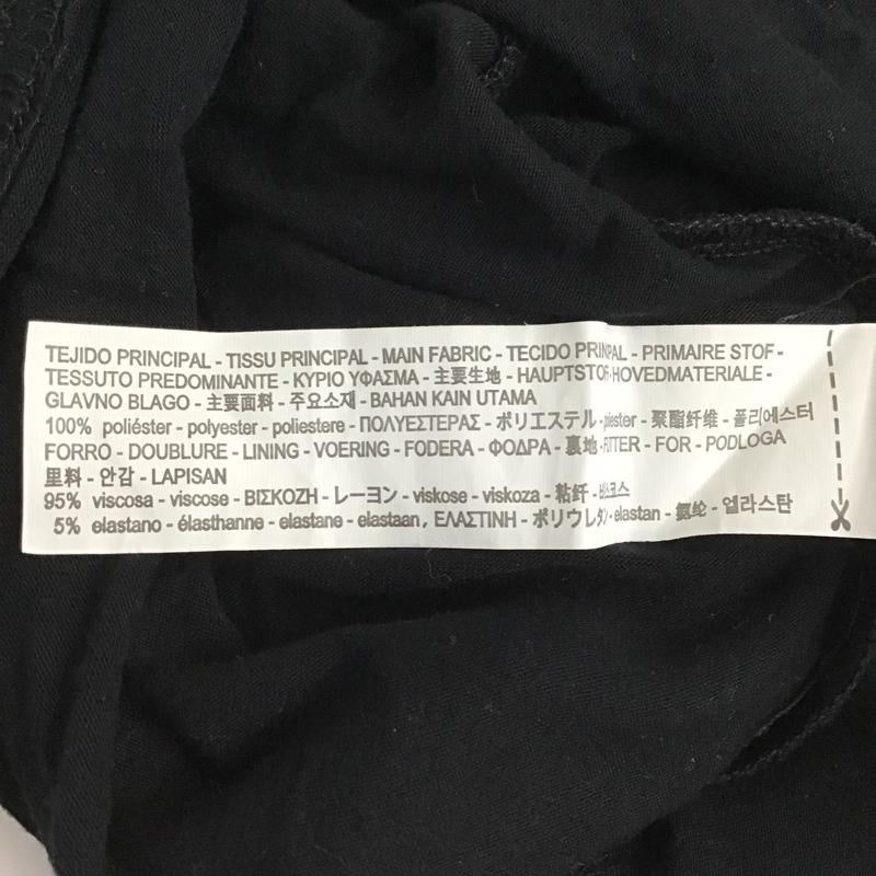 ザラウーマン ZARA WOMAN カットソー 半袖 XS 無地 黒 / ブラック /  レディース USED 古着 中古 10088497