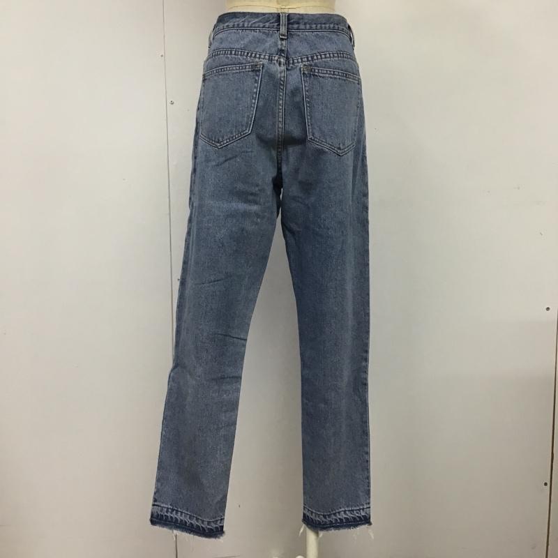 ローリーズファーム LOWRYS FARM パンツ デニム、ジーンズ M 無地 マルチカラー / マルチカラー / レディース USED 古着 中古 10088502