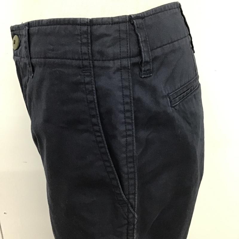 ラルフローレンスポーツ RALPHLAURENSPORT パンツ スラックス 7 無地 紺 / ネイビー / レディース USED 古着 中古 10088514