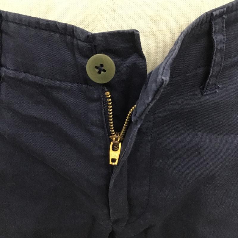 ラルフローレンスポーツ RALPHLAURENSPORT パンツ スラックス 7 無地 紺 / ネイビー / レディース USED 古着 中古 10088514