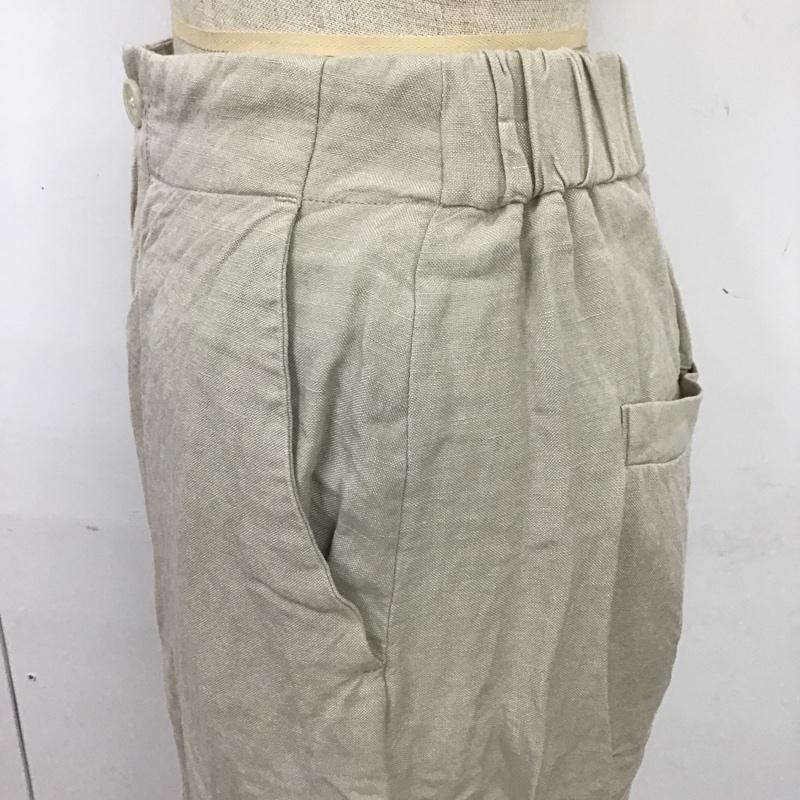 レリュームジャーナルスタンダード relume Journal Standard パンツ スラックス S 無地 ベージュ / ベージュ / レディース USED 古着 中古 10088529