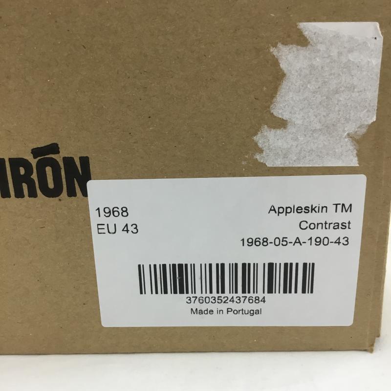 ユーズドクロージング used clothes スニーカー スニーカー Viron ヴィロン ホワイト&ブラック 1968 Contrast スニーカー アップルレザー ロゴ、文字 白 / ホワイト / メンズ USED 古着 中古 10088535
