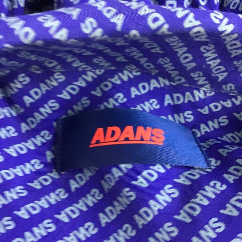 アダンス ADANS シャツ、ブラウス 半袖 オープンカラー 開襟 L 総柄 青 / ブルー / メンズ USED 古着 中古 10088543