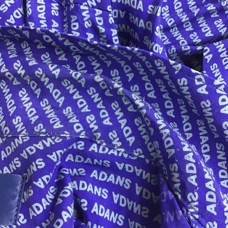 アダンス ADANS シャツ、ブラウス 半袖 オープンカラー 開襟 L 総柄 青 / ブルー / メンズ USED 古着 中古 10088543