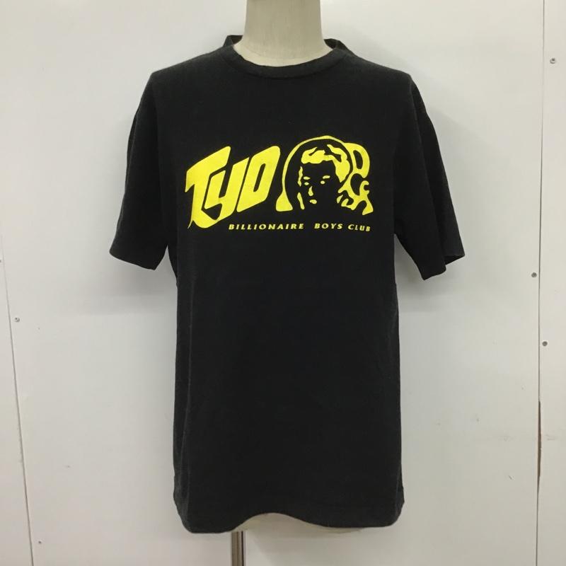 ビリオネア・ボーイズ・クラブ BILLIONAIRE BOYS CLUB Tシャツ 半袖 L ロゴ、文字 黒 / ブラック / メンズ USED 古着 中古 10088578